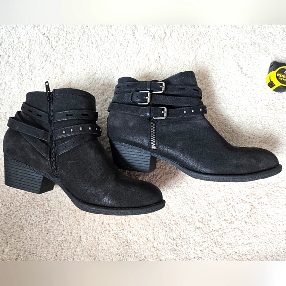Black Ankle Booties (Western) size 8.5 - Picture 3 of 8